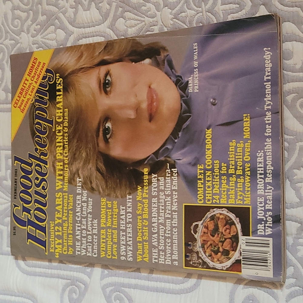 RARE Vintage GH Magazine w Diana, Princess of Wales Issue Feb 1983
